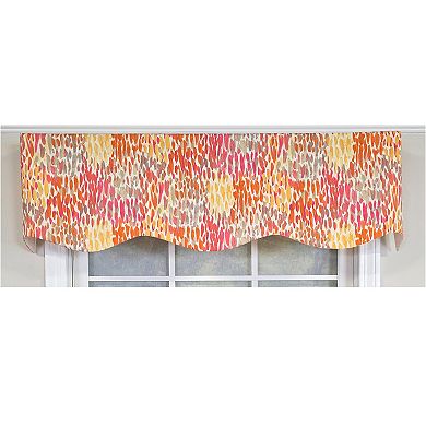 Cotton Dazzle Provance With Poly/Cotton Ivory lining Rod Pocket Valance