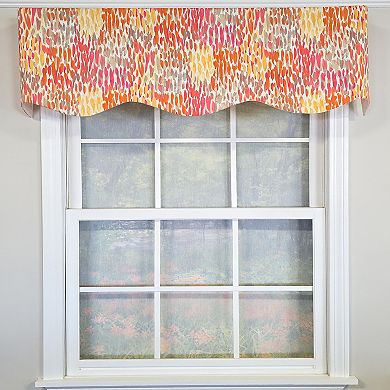 Cotton Dazzle Provance With Poly/Cotton Ivory lining Rod Pocket Valance