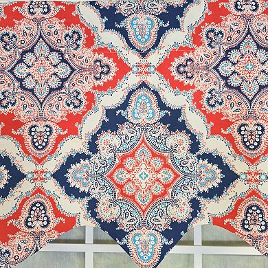 Cotton Coventry Regal Fully lined Windows Rod Pocket Valance