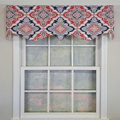 Cotton Coventry Regal Fully lined Windows Rod Pocket Valance