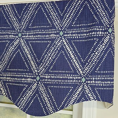 Cotton Zircon Regal With Poly/Cotton Ivory lining Rod Pocket Valance