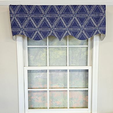 Cotton Zircon Regal With Poly/Cotton Ivory lining Rod Pocket Valance