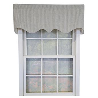 Cotton Seersucker Regal With Poly/Cotton Ivory lining Rod Pocket Valance