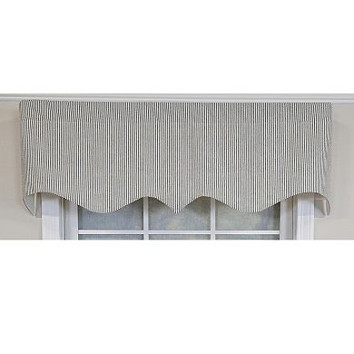Cotton Seersucker Regal With Poly/Cotton Ivory lining Rod Pocket Valance