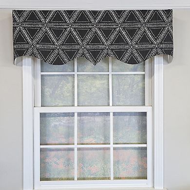 Cotton Zircon Regal With Poly/Cotton Ivory lining Rod Pocket Valance