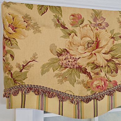 Cotton Dewsbury Glory Fully lined Windows Rod Pocket Valance