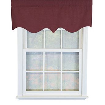 Cotton Basket Weave Regal Poly/Cotton lining Rod Pocket Valance