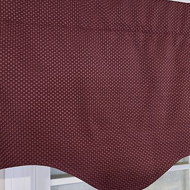 Cotton Basket Weave Regal Poly/Cotton lining Rod Pocket Valance