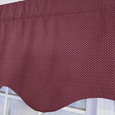 Cotton Basket Weave Regal Poly/Cotton lining Rod Pocket Valance