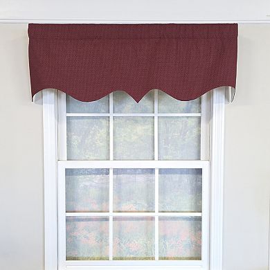 Cotton Basket Weave Regal Poly/Cotton lining Rod Pocket Valance