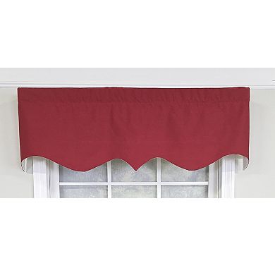 Cotton Twill Regal Fully lined Windows Rod Pocket Valance