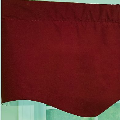 Cotton Twill Regal Fully lined Windows Rod Pocket Valance