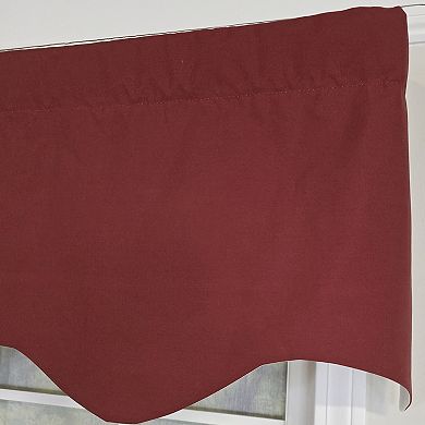Cotton Twill Regal Fully lined Windows Rod Pocket Valance