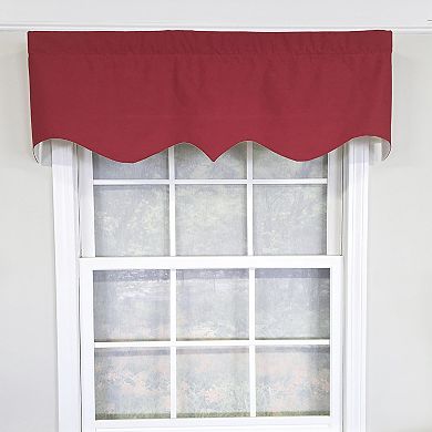 Cotton Twill Regal Fully lined Windows Rod Pocket Valance