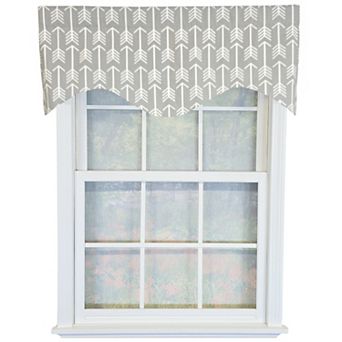 Cotton Native Cornice With Poly/Cotton Ivory lining Rod Pocket Valance