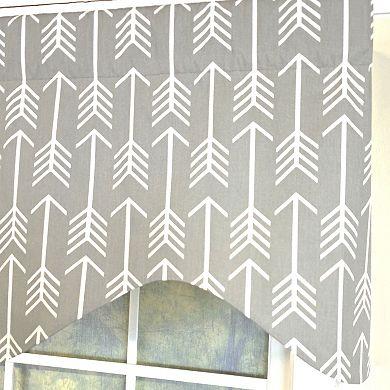 Cotton Native Cornice With Poly/Cotton Ivory lining Rod Pocket Valance