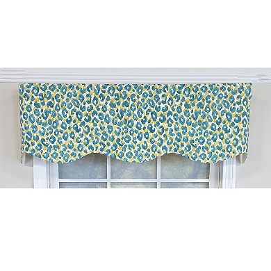 Cotton Marrakesh Provance Fully lined Windows Rod Pocket Valance