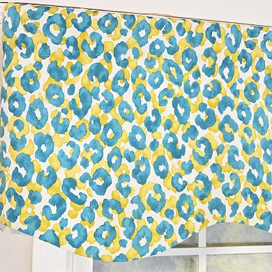 Cotton Marrakesh Provance Fully lined Windows Rod Pocket Valance
