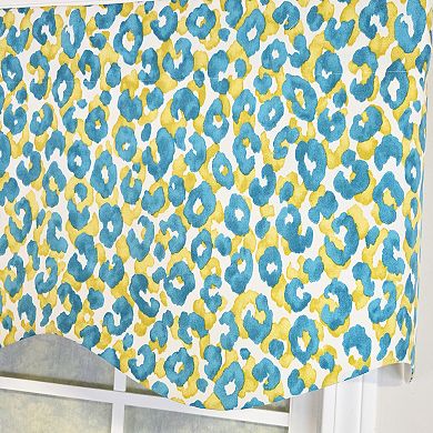 Cotton Marrakesh Provance Fully lined Windows Rod Pocket Valance