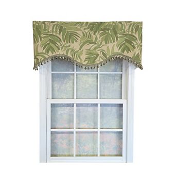 Cotton Breeze Cornice Fully lined Windows Rod Pocket Valance