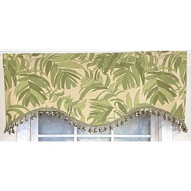 Cotton Breeze Cornice Fully lined Windows Rod Pocket Valance