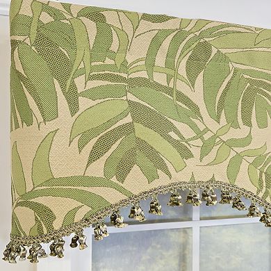 Cotton Breeze Cornice Fully lined Windows Rod Pocket Valance