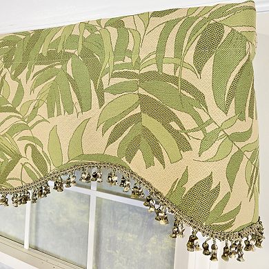 Cotton Breeze Cornice Fully lined Windows Rod Pocket Valance