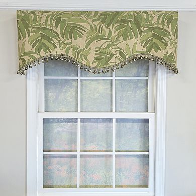 Cotton Breeze Cornice Fully lined Windows Rod Pocket Valance