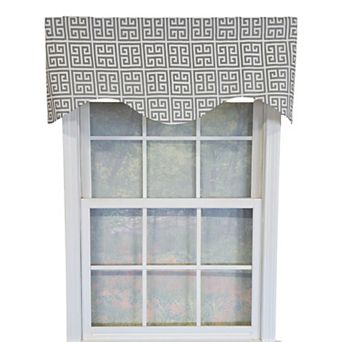 Cotton Tower Cornice Fully lined Windows Rod Pocket Valance