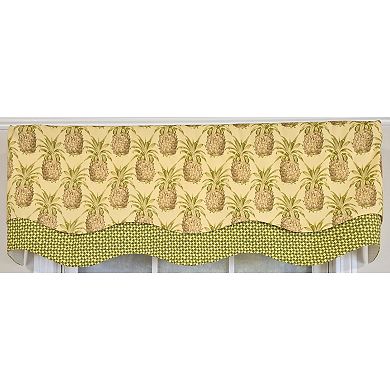 Cotton Kingston Glory Fully lined Windows Rod Pocket Valance