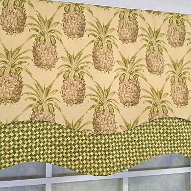 Cotton Kingston Glory Fully lined Windows Rod Pocket Valance