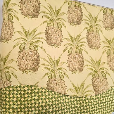 Cotton Kingston Glory Fully lined Windows Rod Pocket Valance