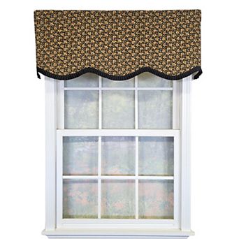 Cotton Flemington Provance Fully lined Windows Rod Pocket Valance