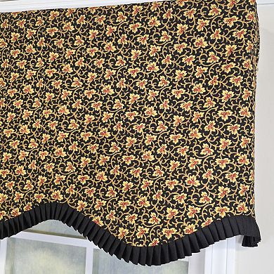 Cotton Flemington Provance Fully lined Windows Rod Pocket Valance