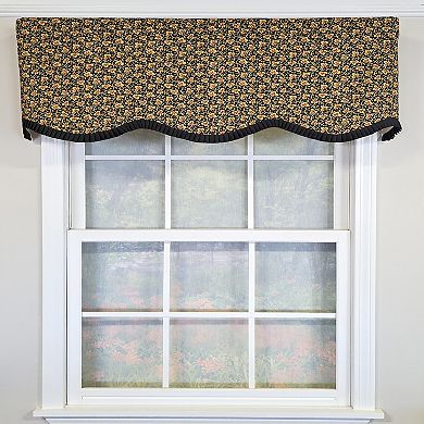 Cotton Flemington Provance Fully lined Windows Rod Pocket Valance