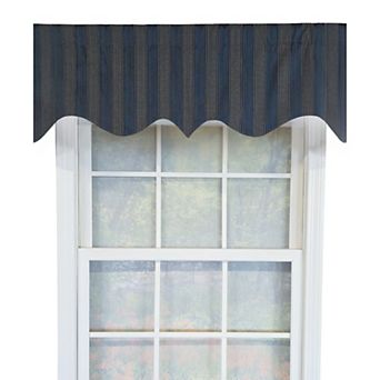 Cotton Bronte Regal With Poly/Cotton Ivory lining Rod Pocket Valance
