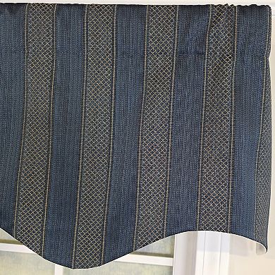 Cotton Bronte Regal With Poly/Cotton Ivory lining Rod Pocket Valance