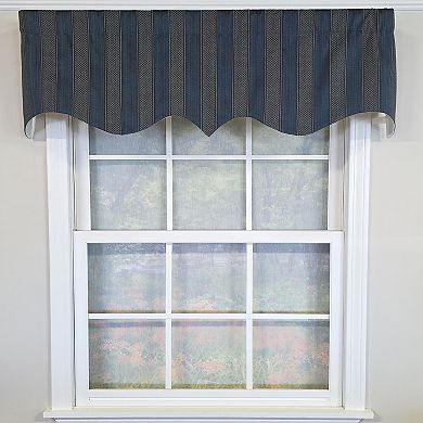 Cotton Bronte Regal With Poly/Cotton Ivory lining Rod Pocket Valance