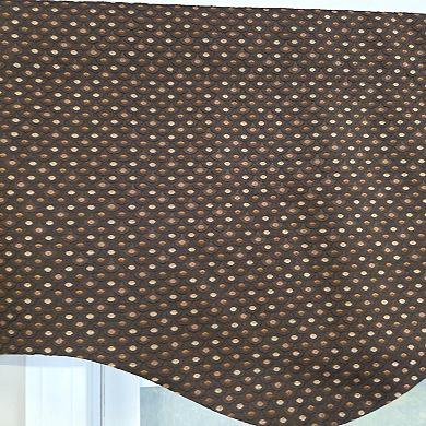 Cotton Metz Regal Fully lined Windows Rod Pocket Valance