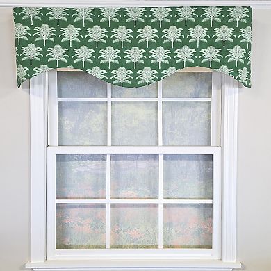 St. Croix Cornice Valance - Cotton with Ivory Lining