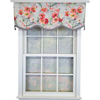 Cotton Prosperity Provance Fully lined Windows Rod Pocket Valance