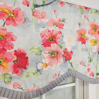 Cotton Prosperity Provance Fully lined Windows Rod Pocket Valance