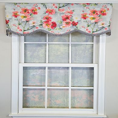 Cotton Prosperity Provance Fully lined Windows Rod Pocket Valance