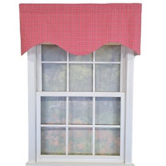 Sandias Cornice Valance - Cotton with Ivory Lining