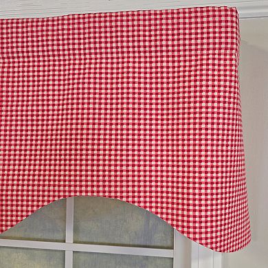 Sandias Cornice Valance - Cotton with Ivory Lining