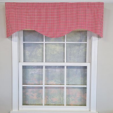 Sandias Cornice Valance - Cotton with Ivory Lining