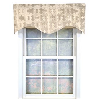 Cotton Tower Cornice With Poly/Cotton Ivory lining Rod Pocket Valance