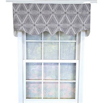 Cotton Zircon Regal With Poly/Cotton Ivory lining Rod Pocket Valance