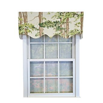 Cotton Canopy Regal Fully lined Windows Rod Pocket Valance