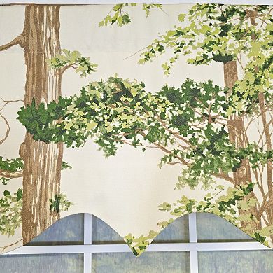 Cotton Canopy Regal Fully lined Windows Rod Pocket Valance